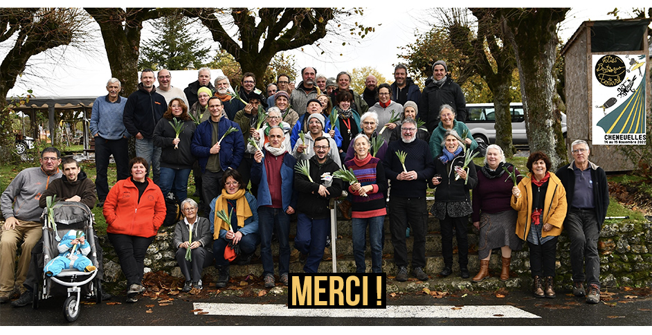 Merci à tous ! Bénévoles, artistes et public venus nombreux !